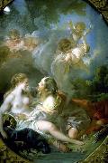 Francois Boucher Jupiter as Diana Surprises Callisto painting